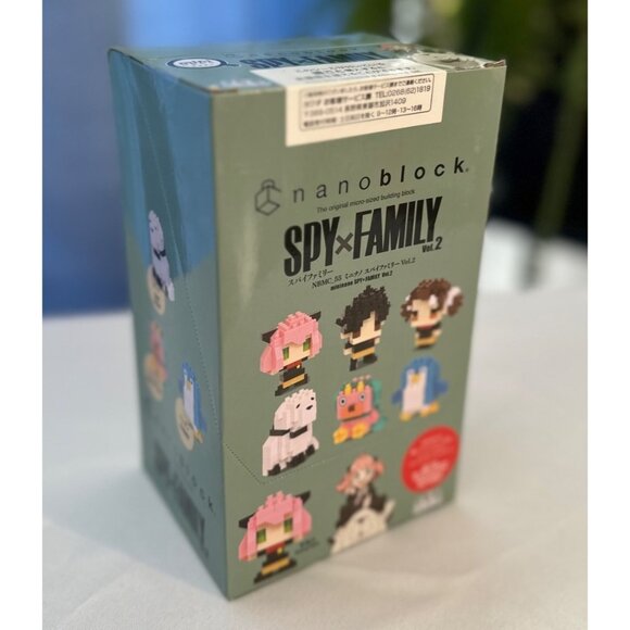 Nanoblock Spy X Family Vol. 2 Micro-Sized Building Block Set NIB - Picture 1 of 7